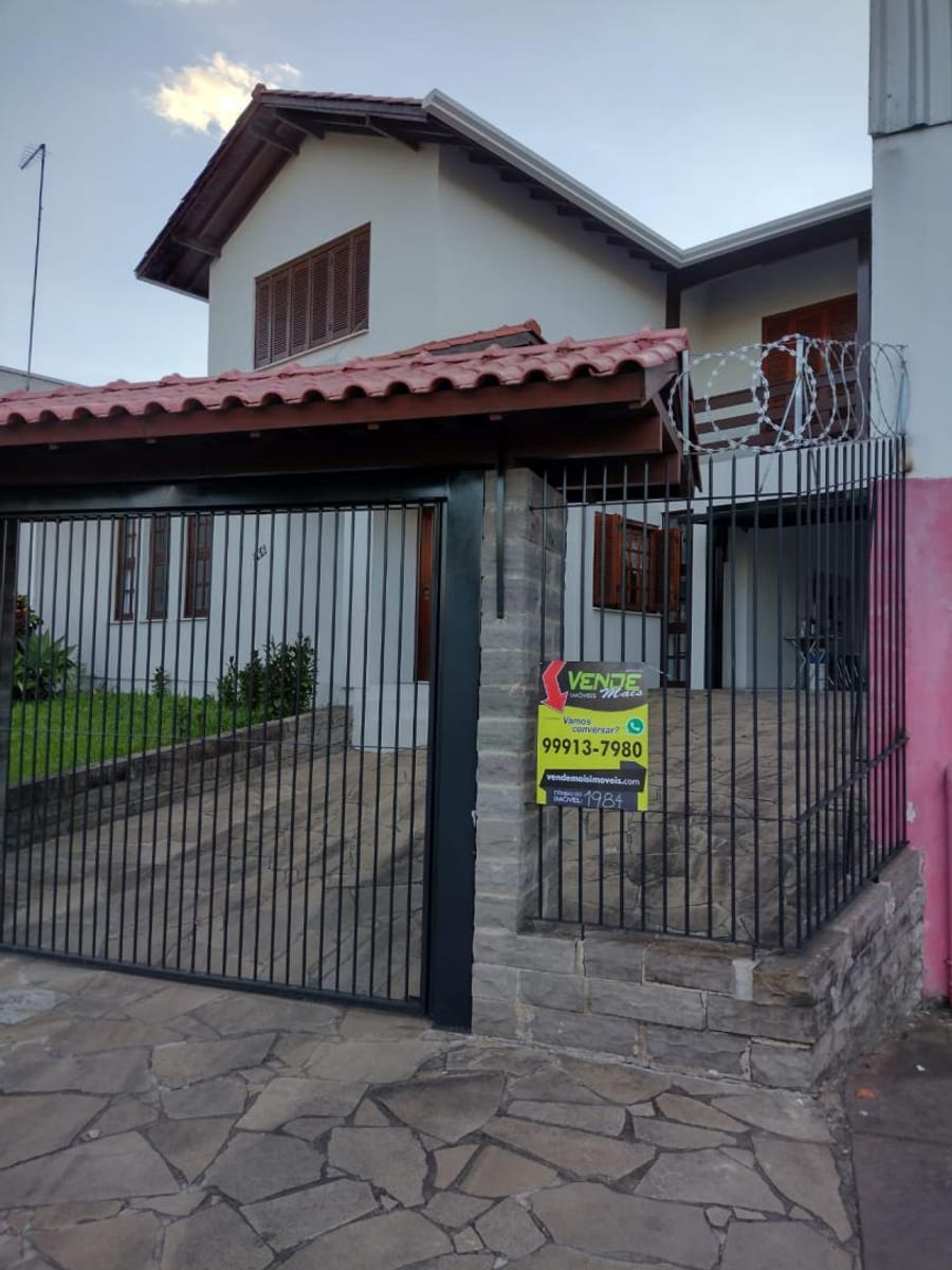 Casa e prédio comercial no bairro São Jorge em Novo Hamburgo